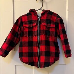 Boys Hatley Heritage Shacket Jacket thick Double Lined 3T Button closure